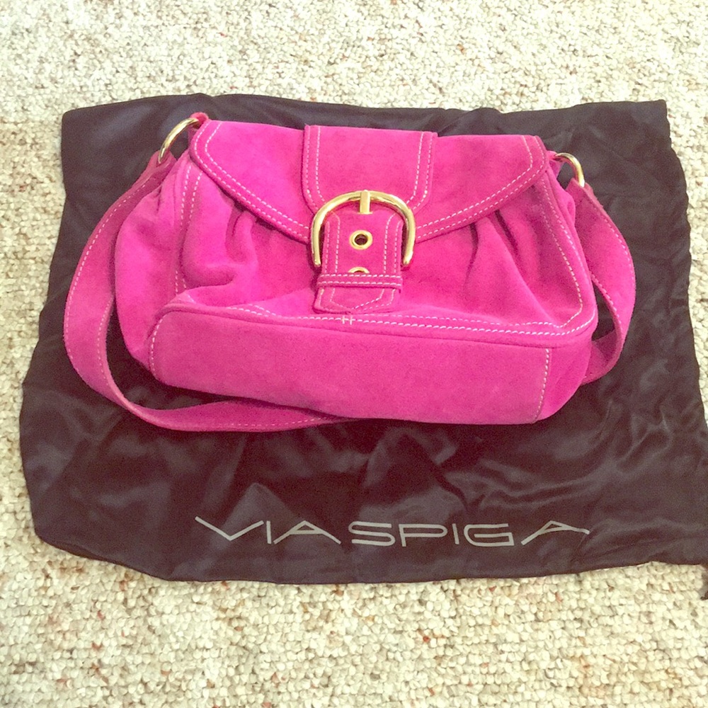 Via spiga bag with dust bag